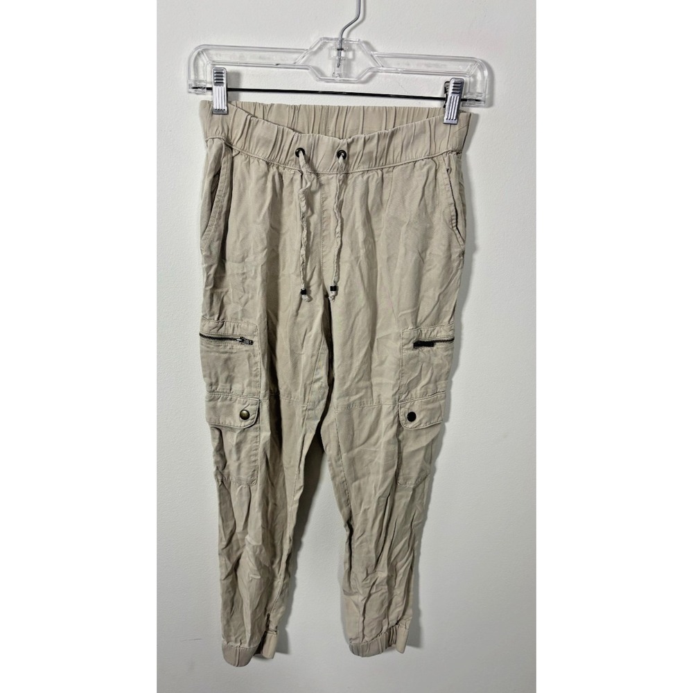 Banana Republic Women's XXS Petite Cargo-Style Jogger Pants